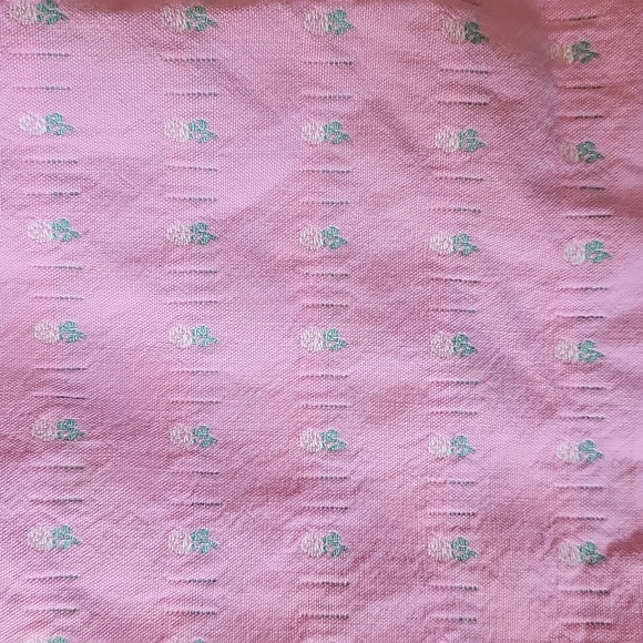 Vintage OshKosh Pink Tab Pink Floral Overall Dress / Dressall, Size 6X - Picture 10 of 14